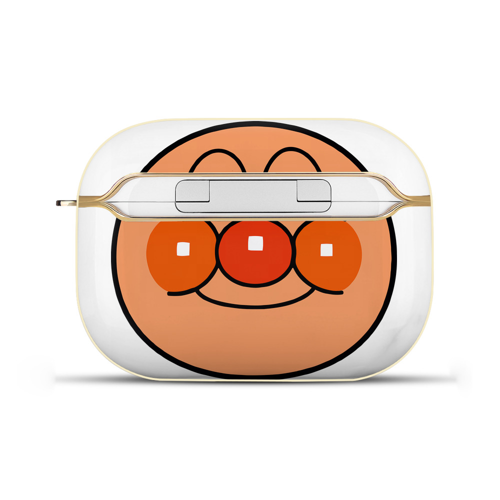（画像用） アンパンマン Anpanman 【AirPods Pro用】ハードシェル保護ケース｜耐衝撃・防指紋・カラビナ付き商品仕様