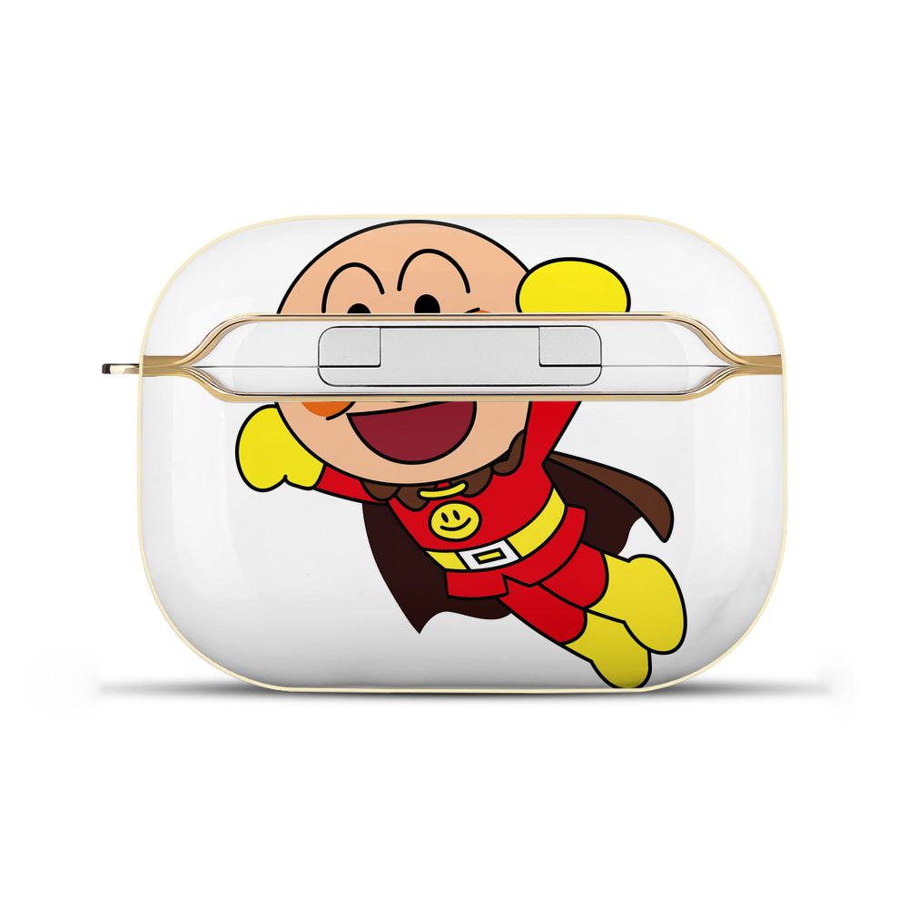 （画像用） アンパンマン Anpanman 【AirPods Pro用】ハードシェル保護ケース｜耐衝撃・防指紋・カラビナ付き商品仕様