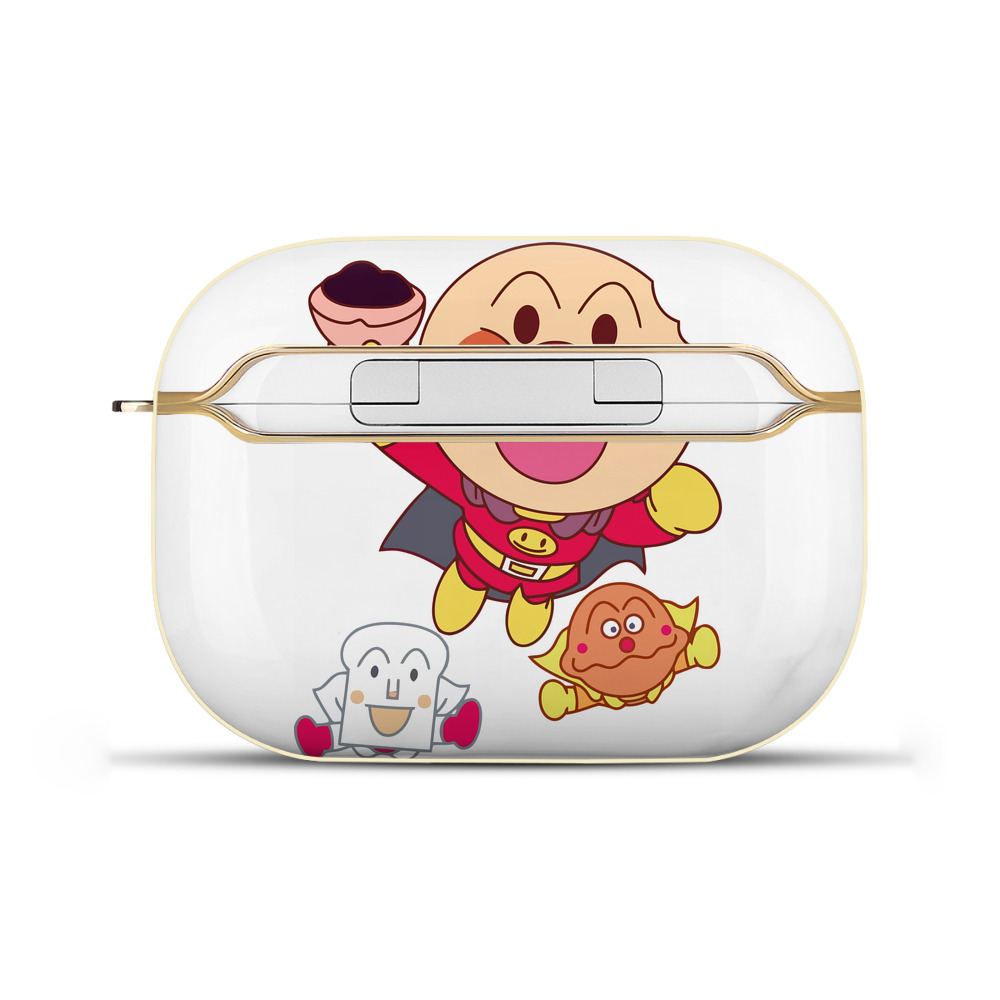 （画像用） アンパンマン Anpanman 【AirPods Pro用】ハードシェル保護ケース｜耐衝撃・防指紋・カラビナ付き商品仕様
