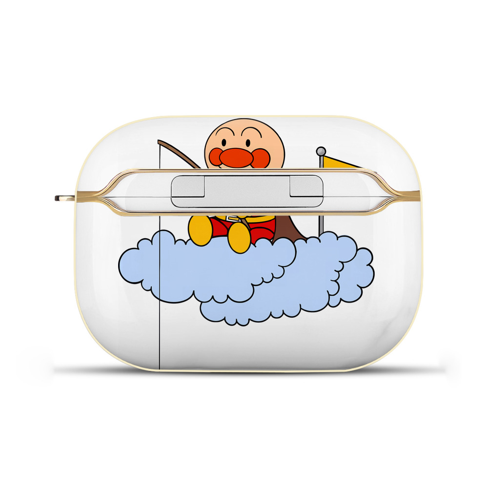 （画像用） アンパンマン Anpanman 【AirPods Pro用】ハードシェル保護ケース｜耐衝撃・防指紋・カラビナ付き商品仕様