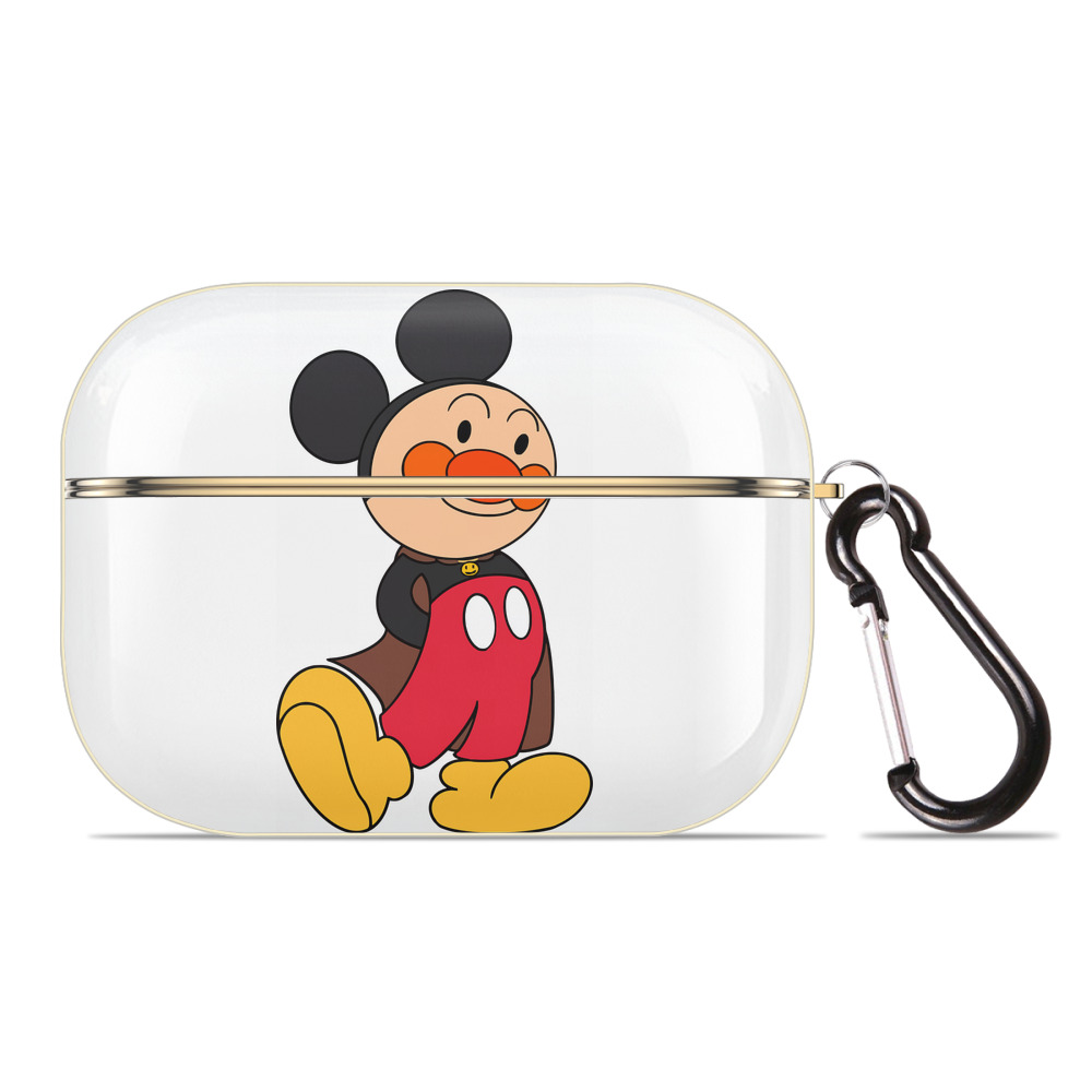（画像用） アンパンマン Anpanman 【AirPods Pro用】ハードシェル保護ケース｜耐衝撃・防指紋・カラビナ付き商品仕様
