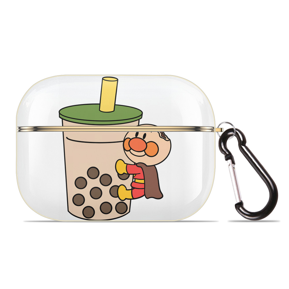 （画像用） アンパンマン Anpanman 【AirPods Pro用】ハードシェル保護ケース｜耐衝撃・防指紋・カラビナ付き商品仕様
