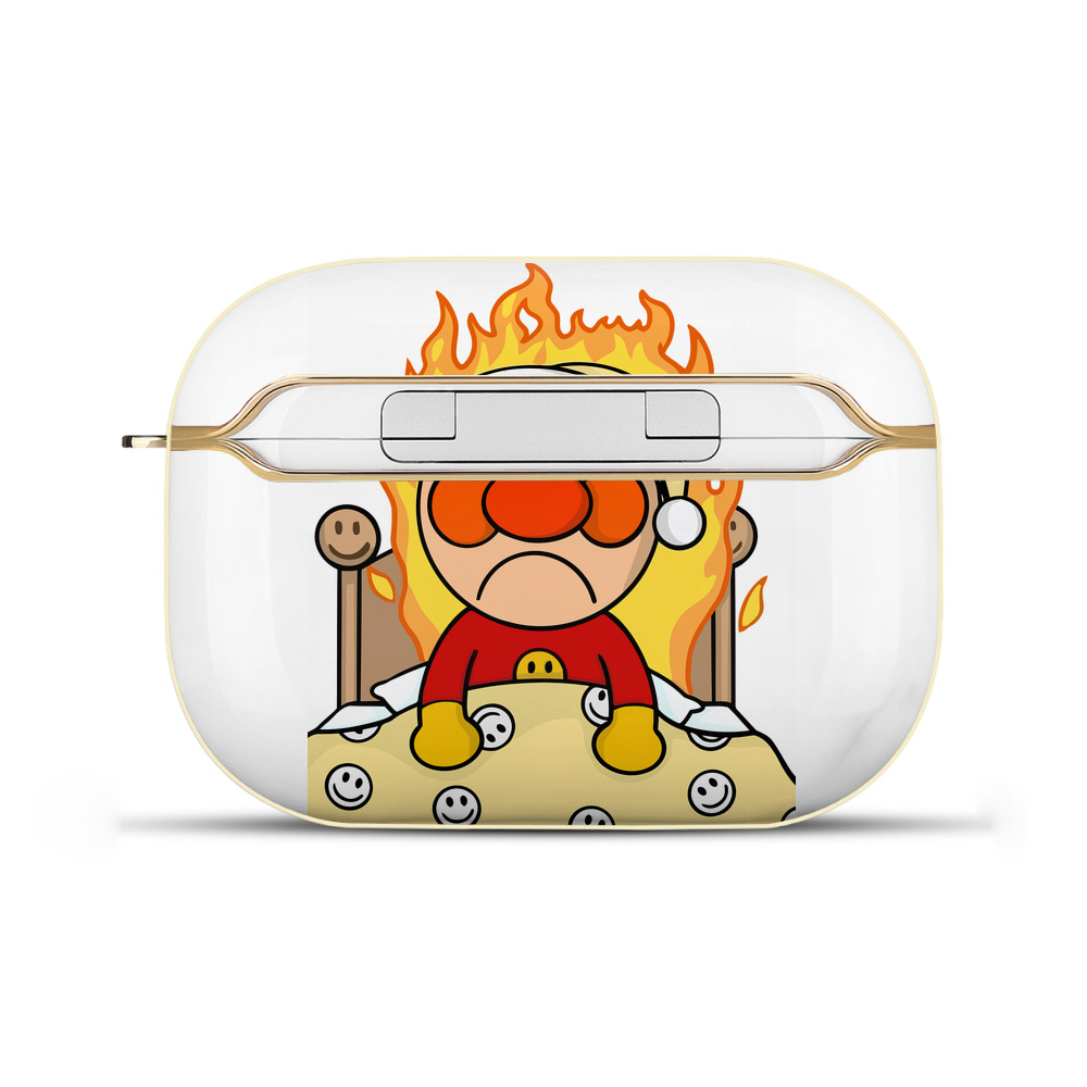 （画像用） アンパンマン Anpanman 【AirPods Pro用】ハードシェル保護ケース｜耐衝撃・防指紋・カラビナ付き商品仕様
