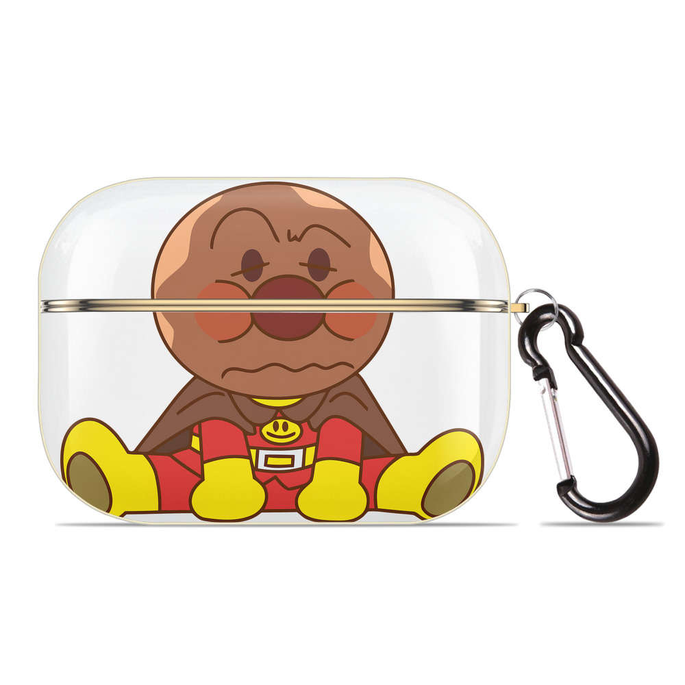 （画像用） アンパンマン Anpanman 【AirPods Pro用】ハードシェル保護ケース｜耐衝撃・防指紋・カラビナ付き商品仕様