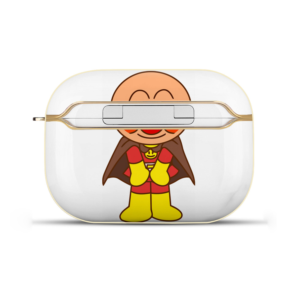 （画像用） アンパンマン Anpanman 【AirPods Pro用】ハードシェル保護ケース｜耐衝撃・防指紋・カラビナ付き商品仕様