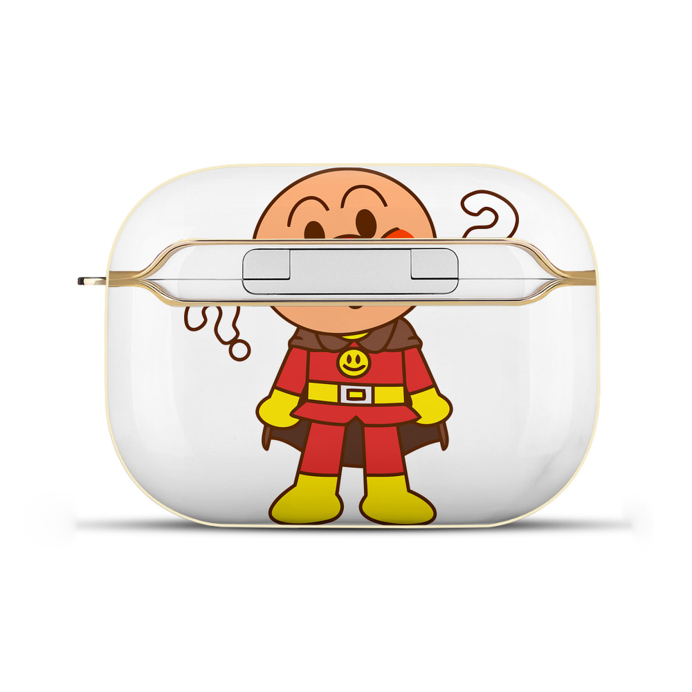 （画像用） アンパンマン Anpanman 【AirPods Pro用】ハードシェル保護ケース｜耐衝撃・防指紋・カラビナ付き商品仕様