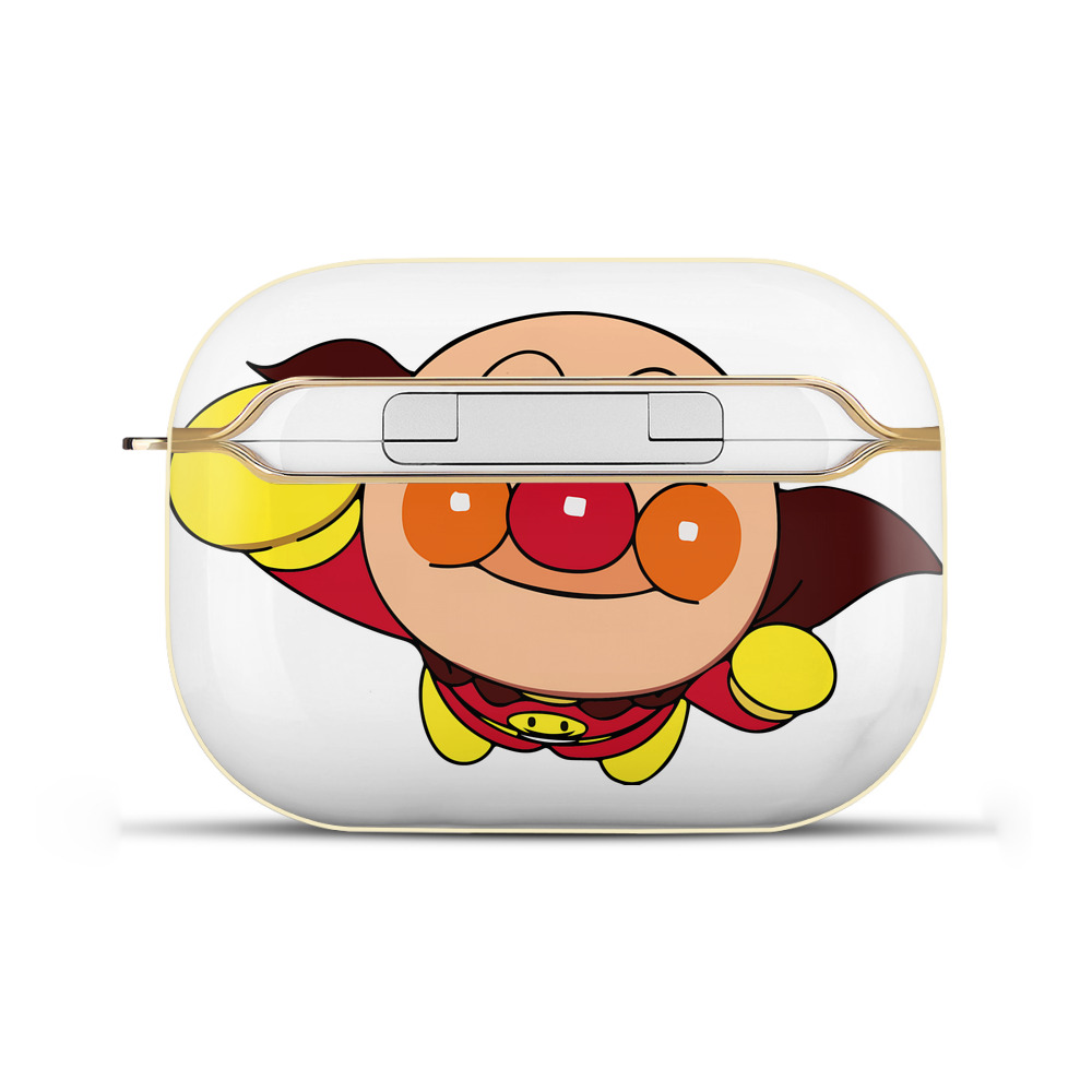 （画像用） アンパンマン Anpanman 【AirPods Pro用】ハードシェル保護ケース｜耐衝撃・防指紋・カラビナ付き商品仕様