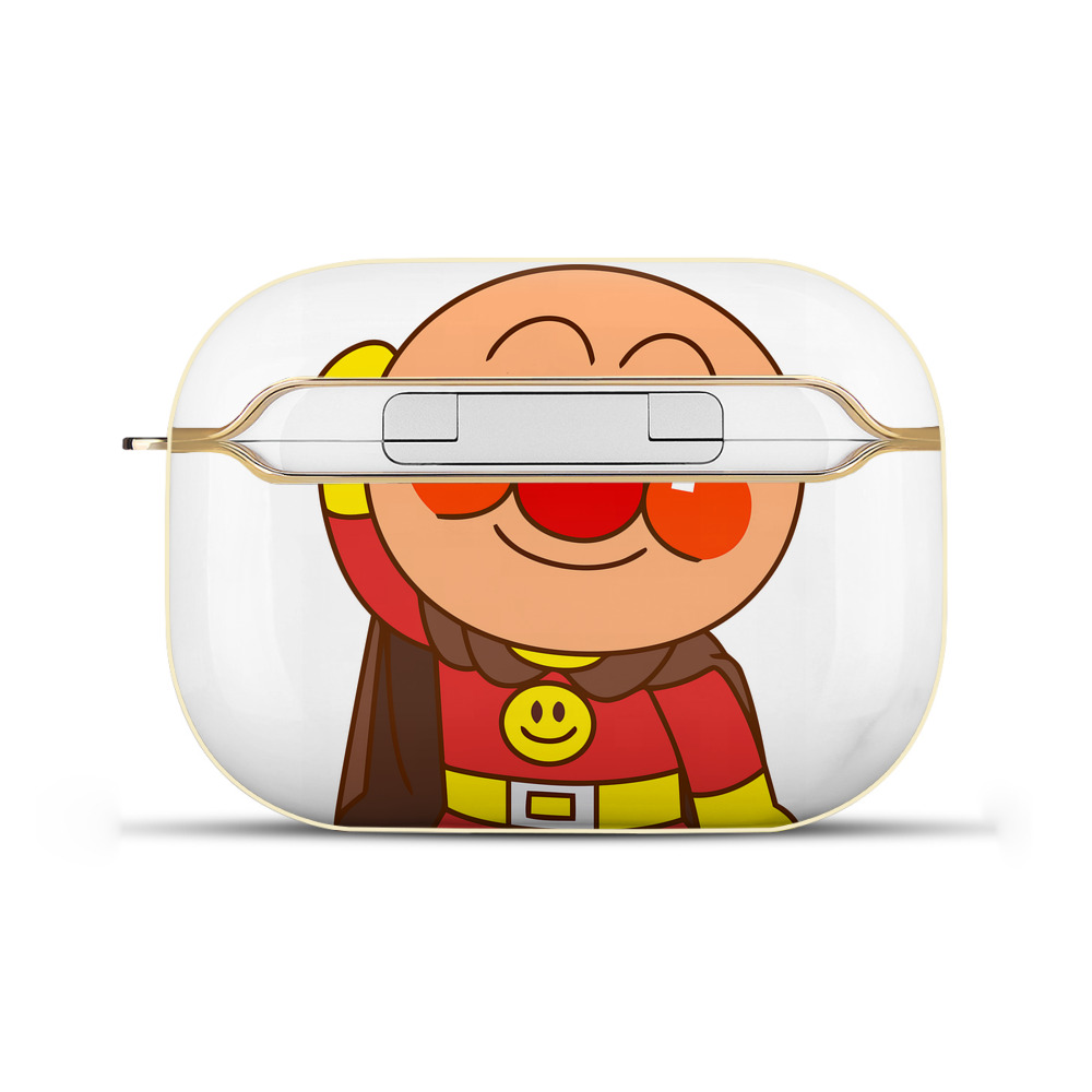 （画像用） アンパンマン Anpanman 【AirPods Pro用】ハードシェル保護ケース｜耐衝撃・防指紋・カラビナ付き商品仕様
