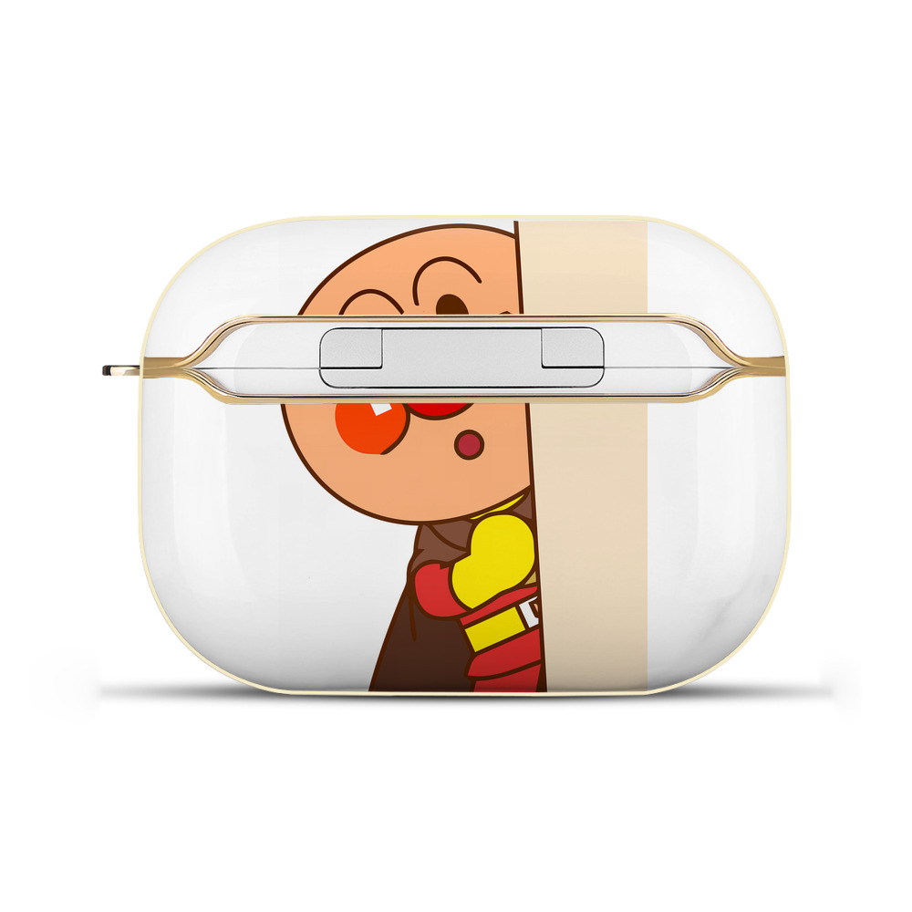 （画像用） アンパンマン Anpanman 【AirPods Pro用】ハードシェル保護ケース｜耐衝撃・防指紋・カラビナ付き商品仕様