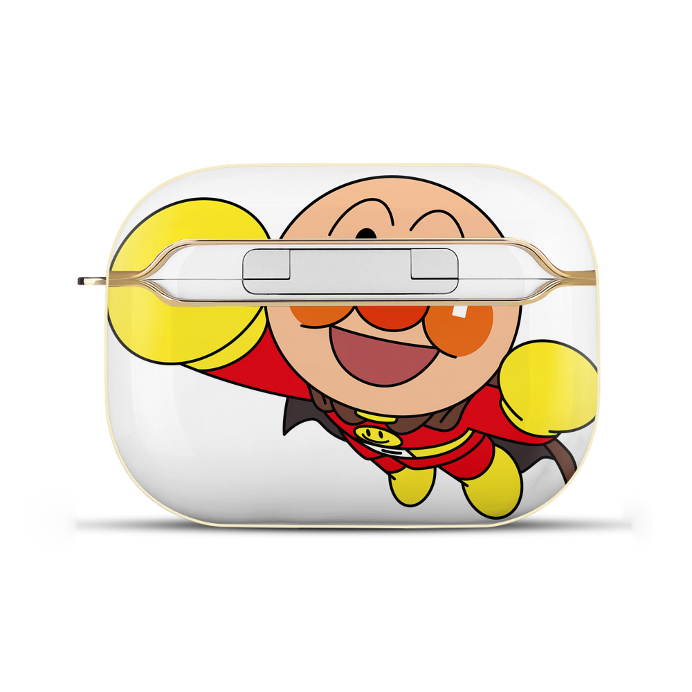 （画像用） アンパンマン Anpanman 【AirPods Pro用】ハードシェル保護ケース｜耐衝撃・防指紋・カラビナ付き商品仕様