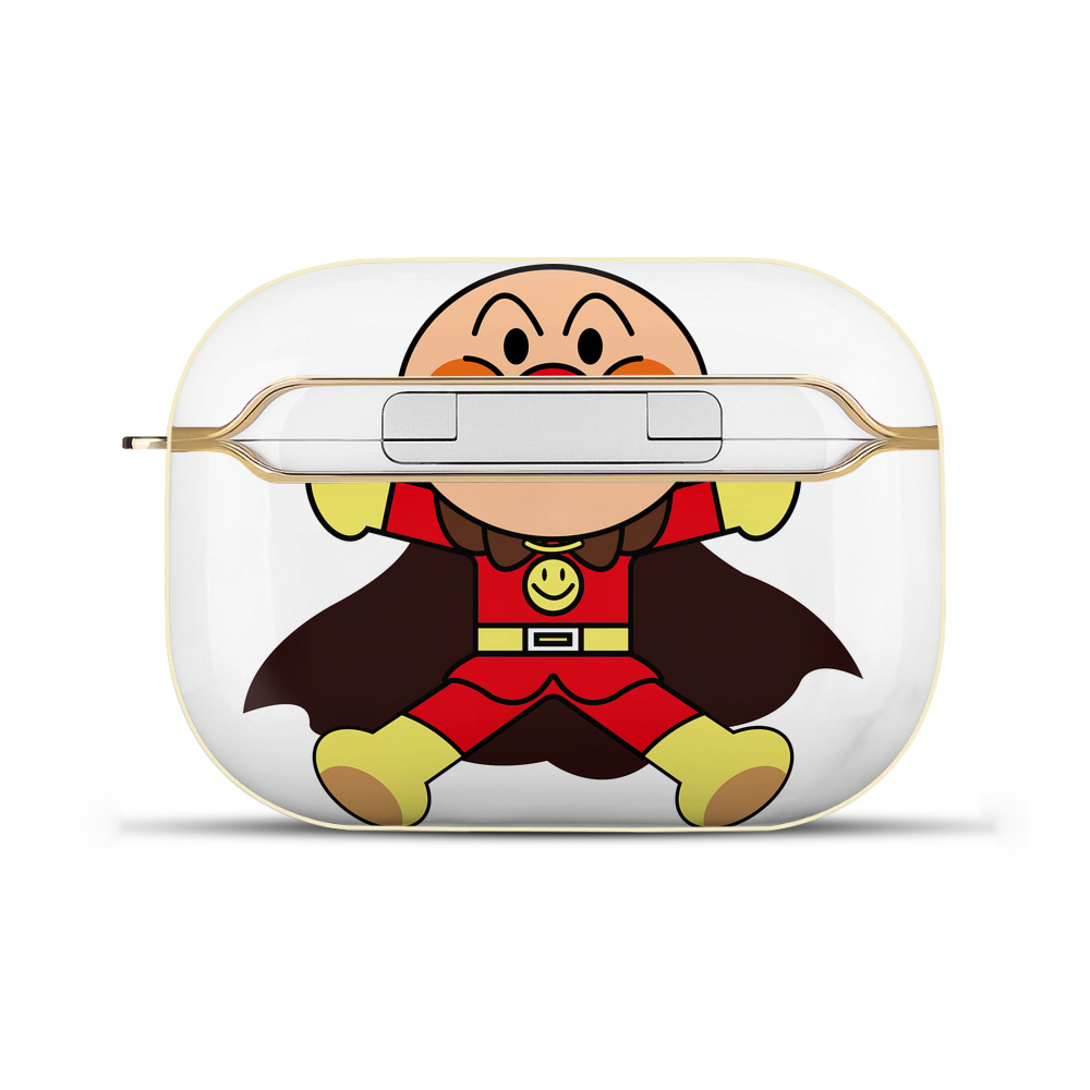 （画像用） アンパンマン Anpanman 【AirPods Pro用】ハードシェル保護ケース｜耐衝撃・防指紋・カラビナ付き商品仕様