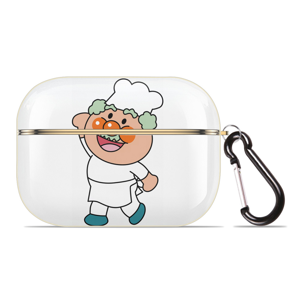 （画像用） アンパンマン Anpanman 【AirPods Pro用】ハードシェル保護ケース｜耐衝撃・防指紋・カラビナ付き商品仕様