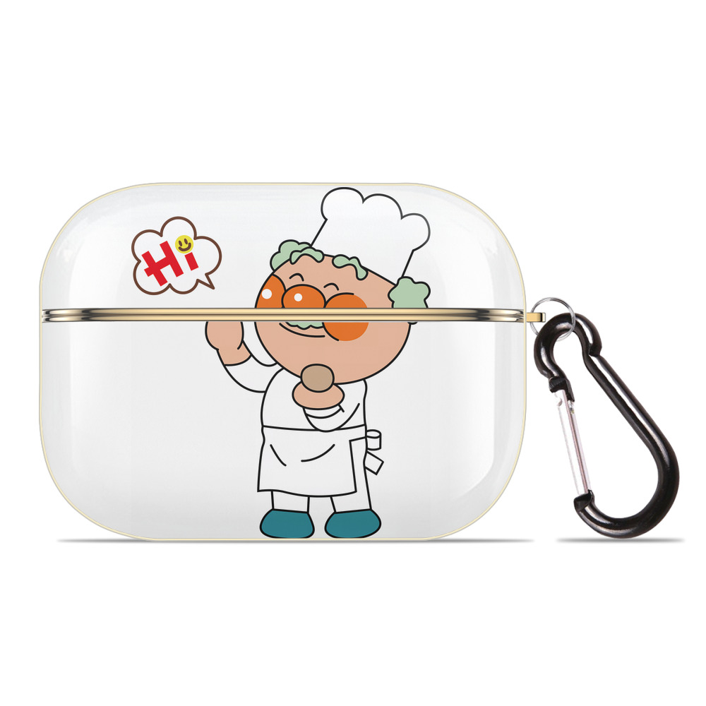 （画像用） アンパンマン Anpanman 【AirPods Pro用】ハードシェル保護ケース｜耐衝撃・防指紋・カラビナ付き商品仕様