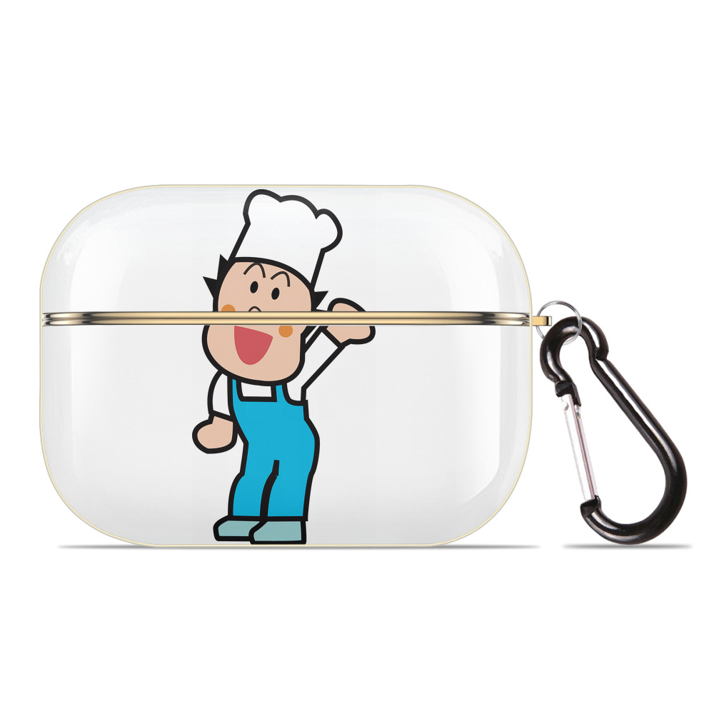 （画像用） アンパンマン Anpanman 【AirPods Pro用】ハードシェル保護ケース｜耐衝撃・防指紋・カラビナ付き商品仕様