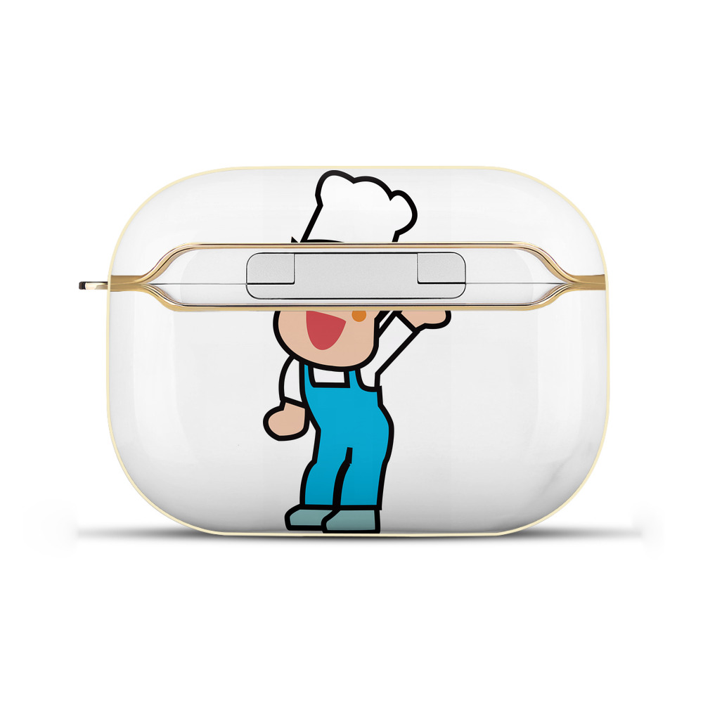 （画像用） アンパンマン Anpanman 【AirPods Pro用】ハードシェル保護ケース｜耐衝撃・防指紋・カラビナ付き商品仕様