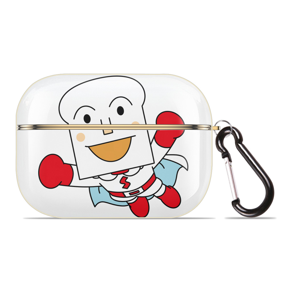 （画像用） アンパンマン Anpanman 【AirPods Pro用】ハードシェル保護ケース｜耐衝撃・防指紋・カラビナ付き商品仕様