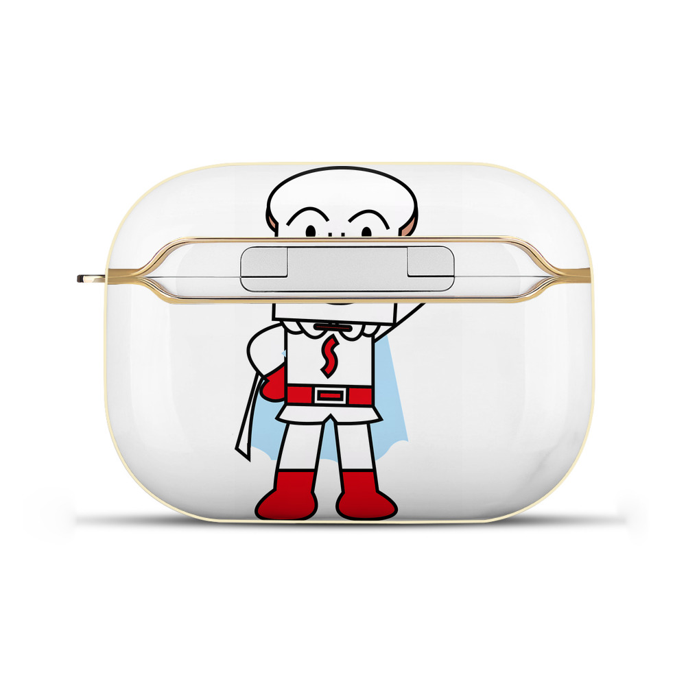 （画像用） アンパンマン Anpanman 【AirPods Pro用】ハードシェル保護ケース｜耐衝撃・防指紋・カラビナ付き商品仕様