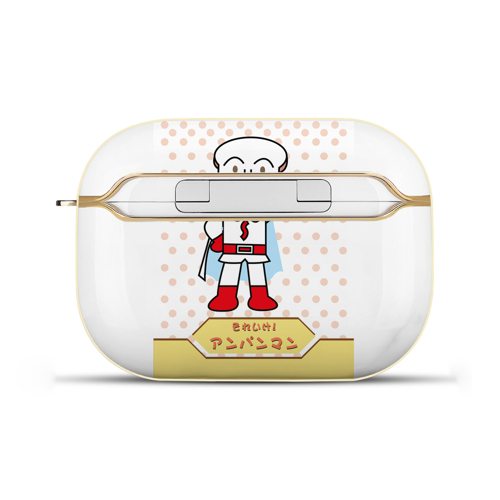 （画像用） アンパンマン Anpanman 【AirPods Pro用】ハードシェル保護ケース｜耐衝撃・防指紋・カラビナ付き商品仕様