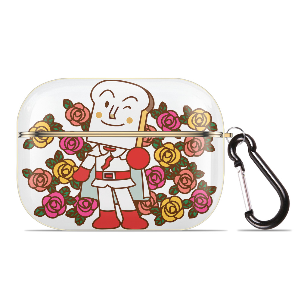 （画像用） アンパンマン Anpanman 【AirPods Pro用】ハードシェル保護ケース｜耐衝撃・防指紋・カラビナ付き商品仕様