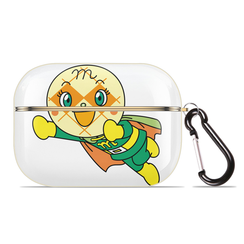 （画像用） アンパンマン Anpanman 【AirPods Pro用】ハードシェル保護ケース｜耐衝撃・防指紋・カラビナ付き商品仕様