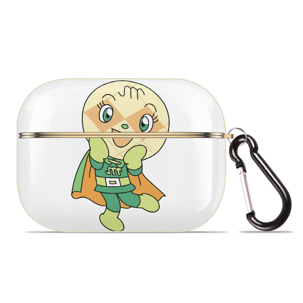 （画像用） アンパンマン Anpanman 【AirPods Pro用】ハードシェル保護ケース｜耐衝撃・防指紋・カラビナ付き商品仕様