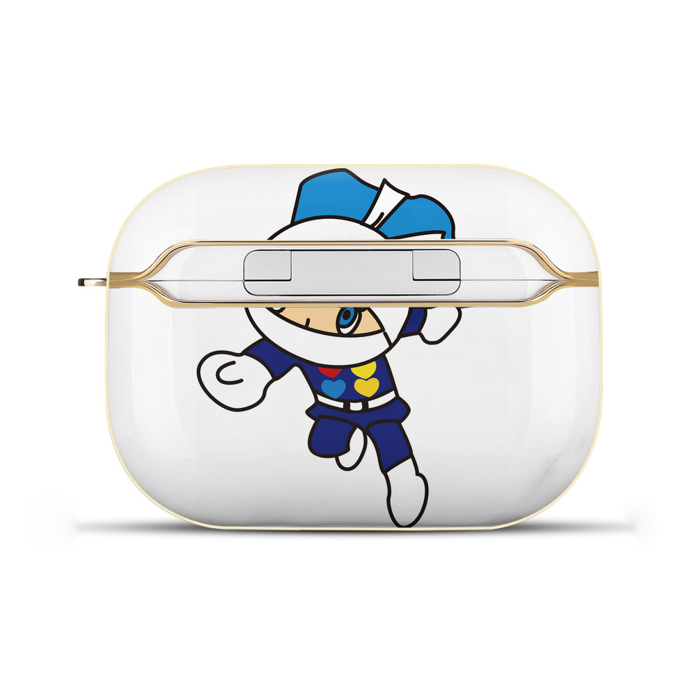 （画像用） アンパンマン Anpanman 【AirPods Pro用】ハードシェル保護ケース｜耐衝撃・防指紋・カラビナ付き商品仕様