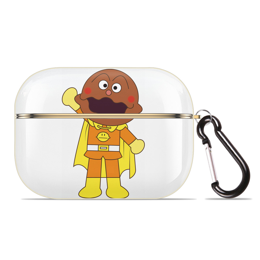 （画像用） アンパンマン Anpanman 【AirPods Pro用】ハードシェル保護ケース｜耐衝撃・防指紋・カラビナ付き商品仕様