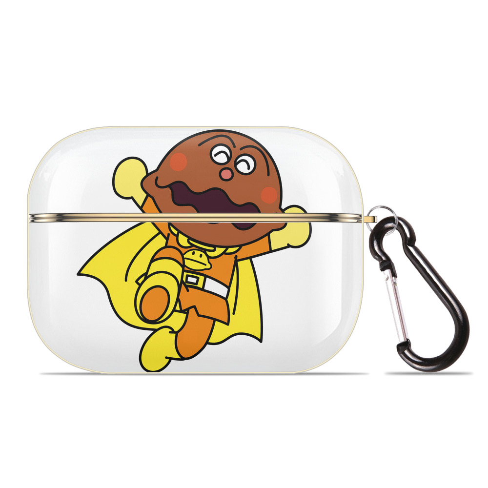 （画像用） アンパンマン Anpanman 【AirPods Pro用】ハードシェル保護ケース｜耐衝撃・防指紋・カラビナ付き商品仕様