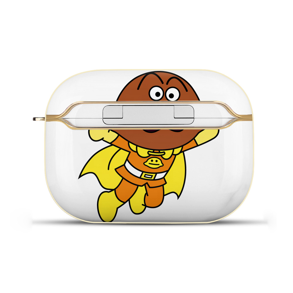 （画像用） アンパンマン Anpanman 【AirPods Pro用】ハードシェル保護ケース｜耐衝撃・防指紋・カラビナ付き商品仕様