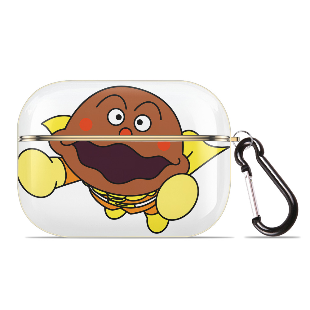 （画像用） アンパンマン Anpanman 【AirPods Pro用】ハードシェル保護ケース｜耐衝撃・防指紋・カラビナ付き商品仕様