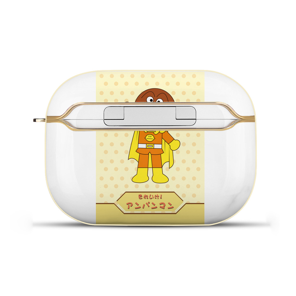 （画像用） アンパンマン Anpanman 【AirPods Pro用】ハードシェル保護ケース｜耐衝撃・防指紋・カラビナ付き商品仕様