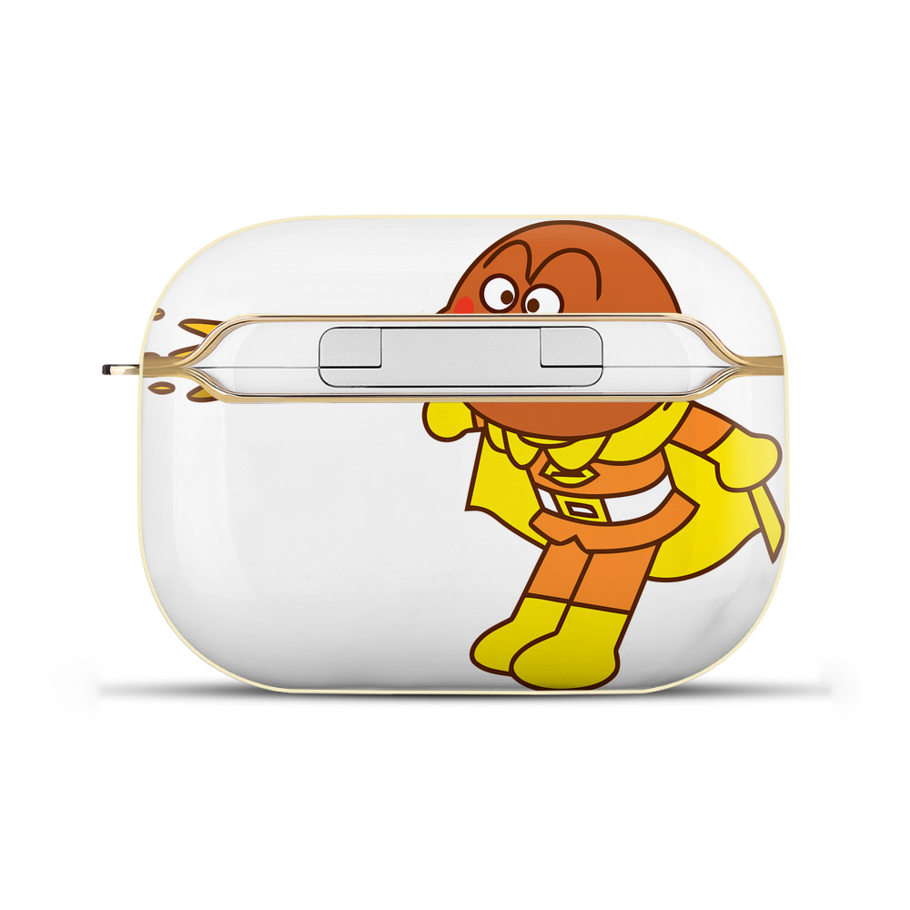 （画像用） アンパンマン Anpanman 【AirPods Pro用】ハードシェル保護ケース｜耐衝撃・防指紋・カラビナ付き商品仕様