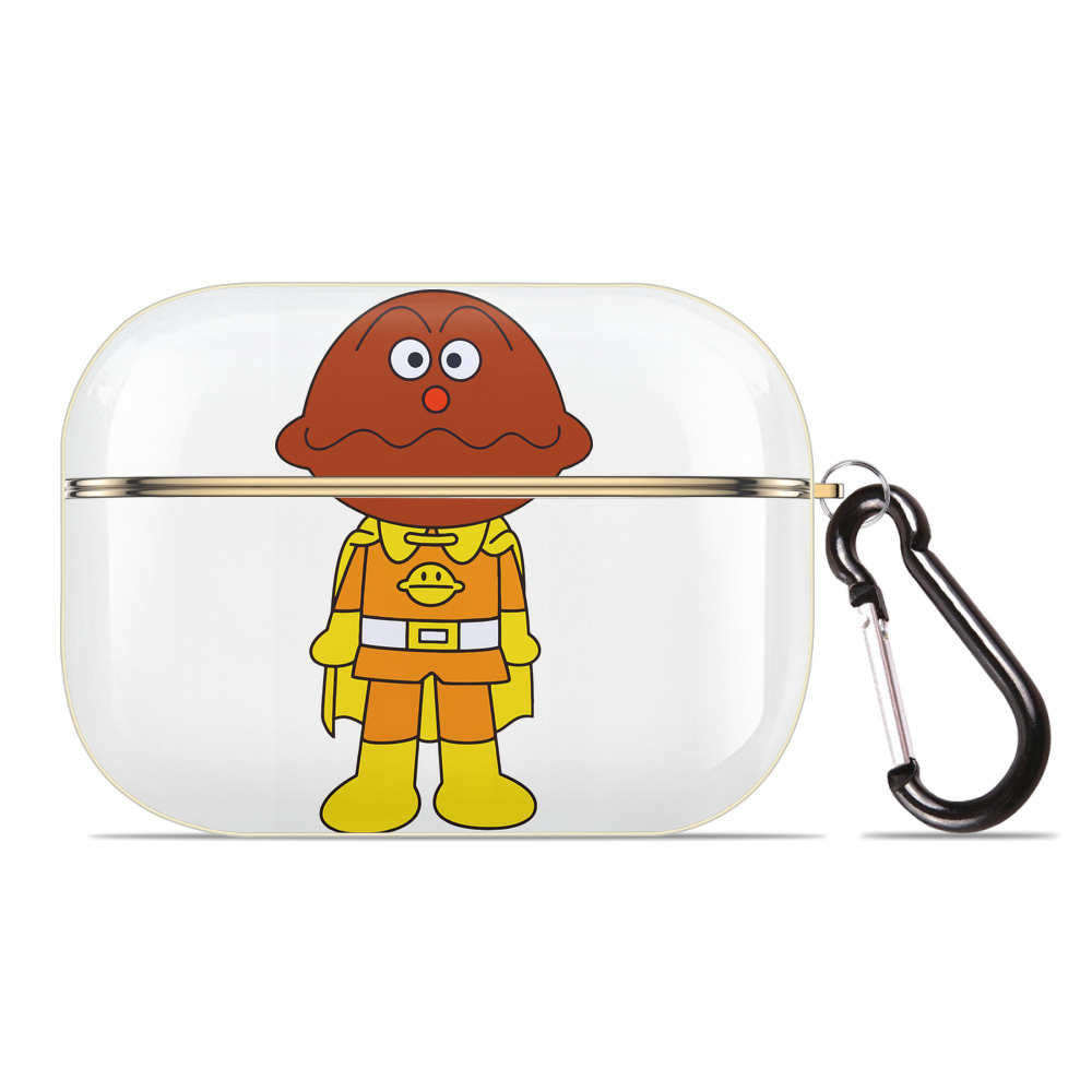 （画像用） アンパンマン Anpanman 【AirPods Pro用】ハードシェル保護ケース｜耐衝撃・防指紋・カラビナ付き商品仕様