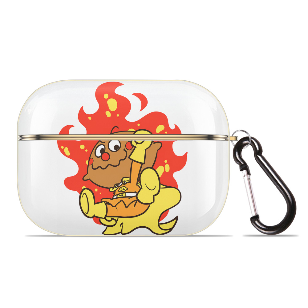 （画像用） アンパンマン Anpanman 【AirPods Pro用】ハードシェル保護ケース｜耐衝撃・防指紋・カラビナ付き商品仕様