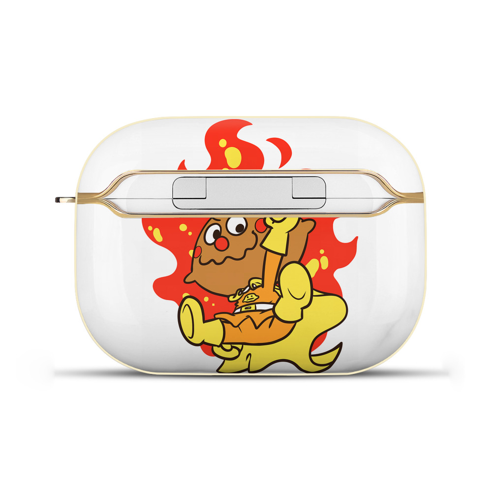 （画像用） アンパンマン Anpanman 【AirPods Pro用】ハードシェル保護ケース｜耐衝撃・防指紋・カラビナ付き商品仕様