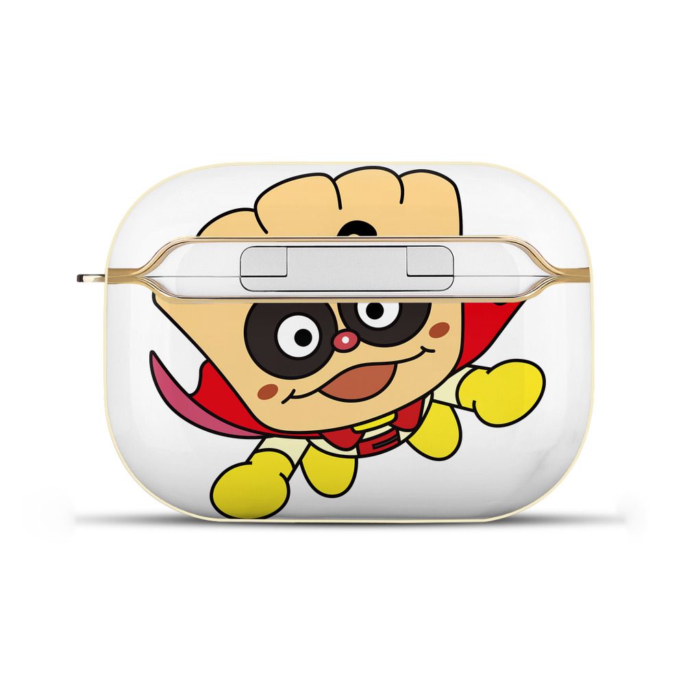 （画像用） アンパンマン Anpanman 【AirPods Pro用】ハードシェル保護ケース｜耐衝撃・防指紋・カラビナ付き商品仕様