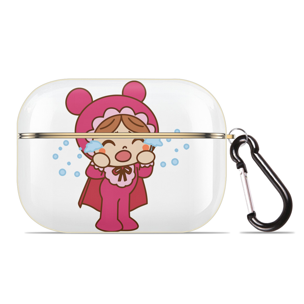 （画像用） アンパンマン Anpanman 【AirPods Pro用】ハードシェル保護ケース｜耐衝撃・防指紋・カラビナ付き商品仕様
