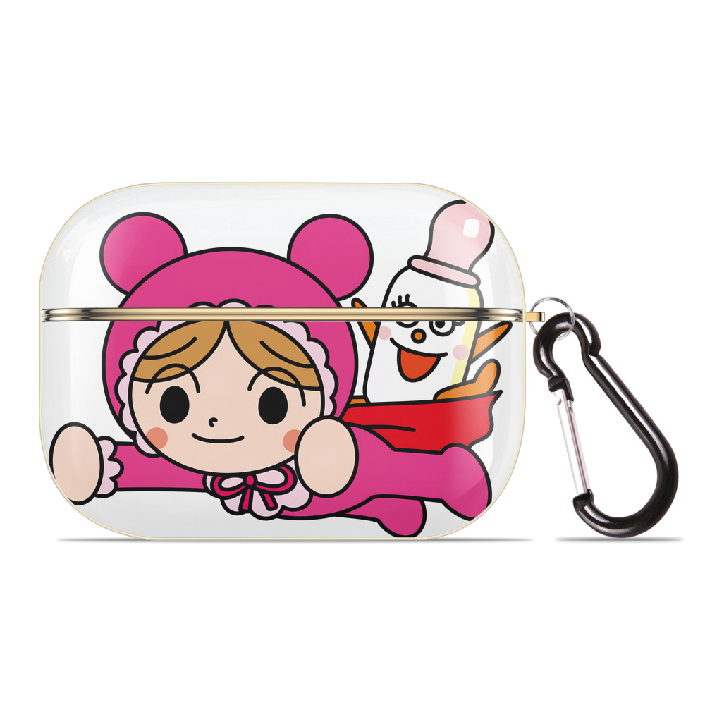 （画像用） アンパンマン Anpanman 【AirPods Pro用】ハードシェル保護ケース｜耐衝撃・防指紋・カラビナ付き商品仕様