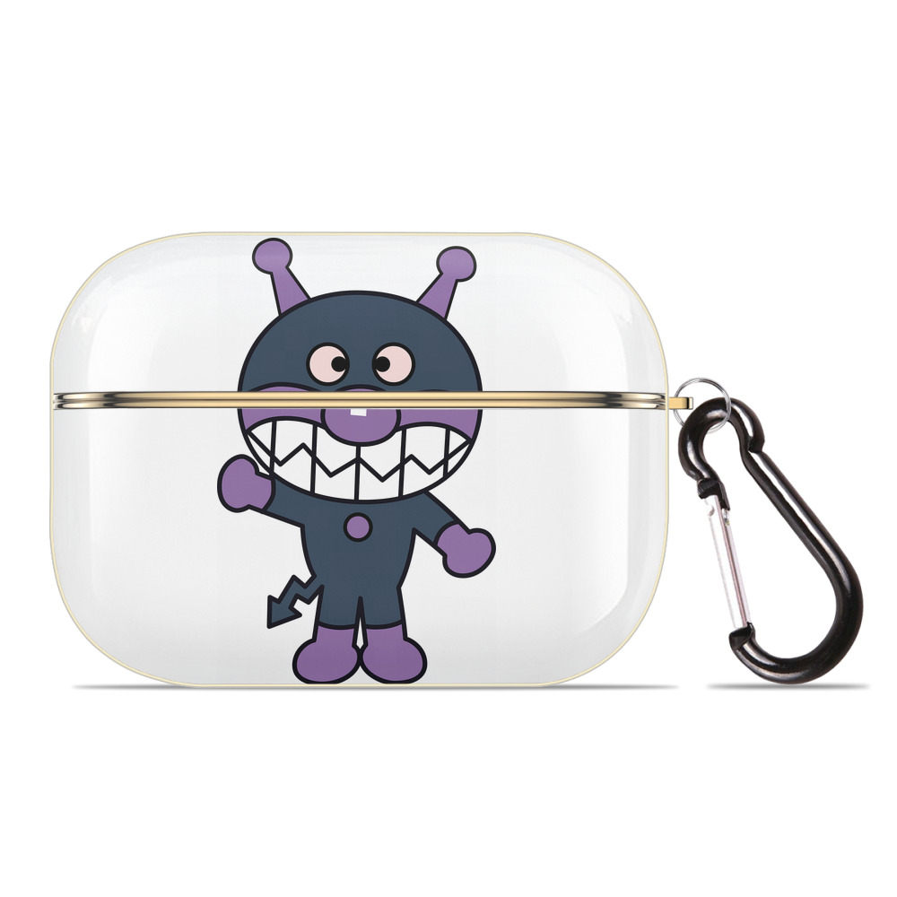 （画像用） アンパンマン Anpanman 【AirPods Pro用】ハードシェル保護ケース｜耐衝撃・防指紋・カラビナ付き商品仕様