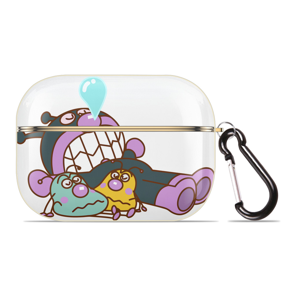 （画像用） アンパンマン Anpanman 【AirPods Pro用】ハードシェル保護ケース｜耐衝撃・防指紋・カラビナ付き商品仕様