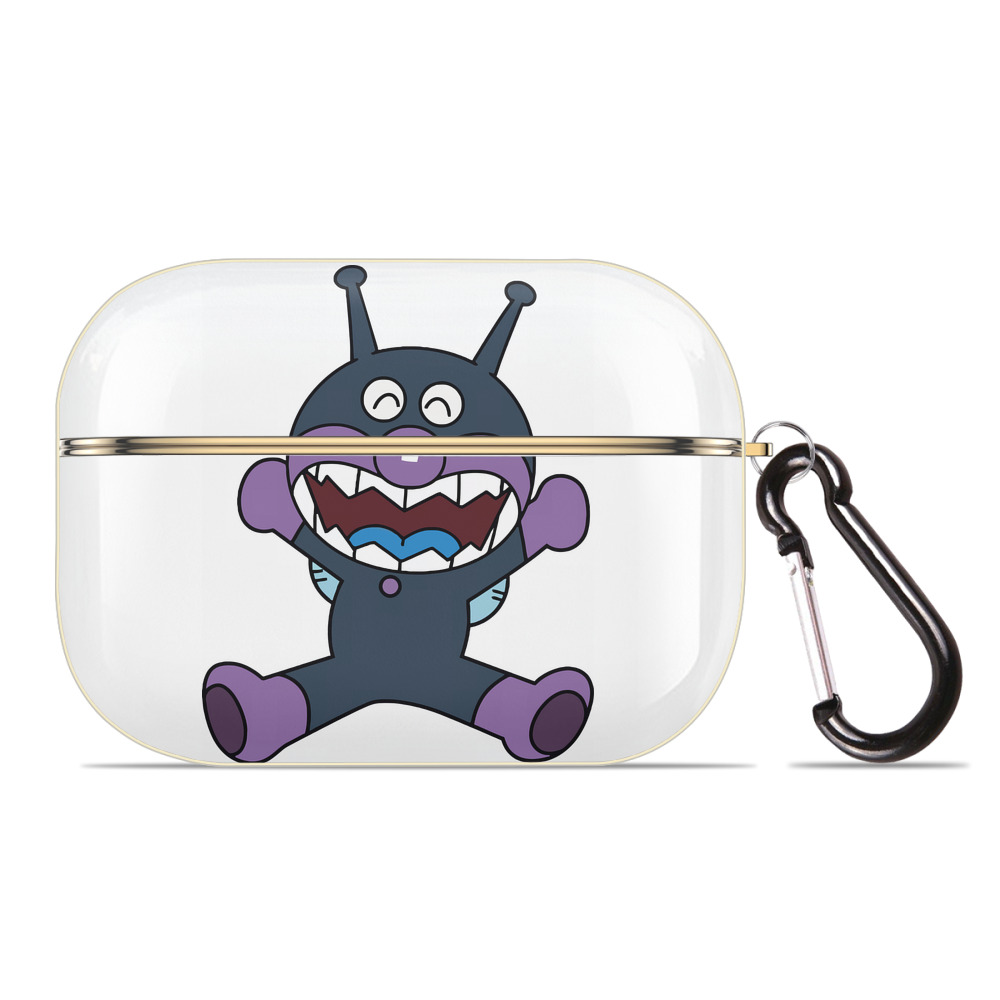 （画像用） アンパンマン Anpanman 【AirPods Pro用】ハードシェル保護ケース｜耐衝撃・防指紋・カラビナ付き商品仕様