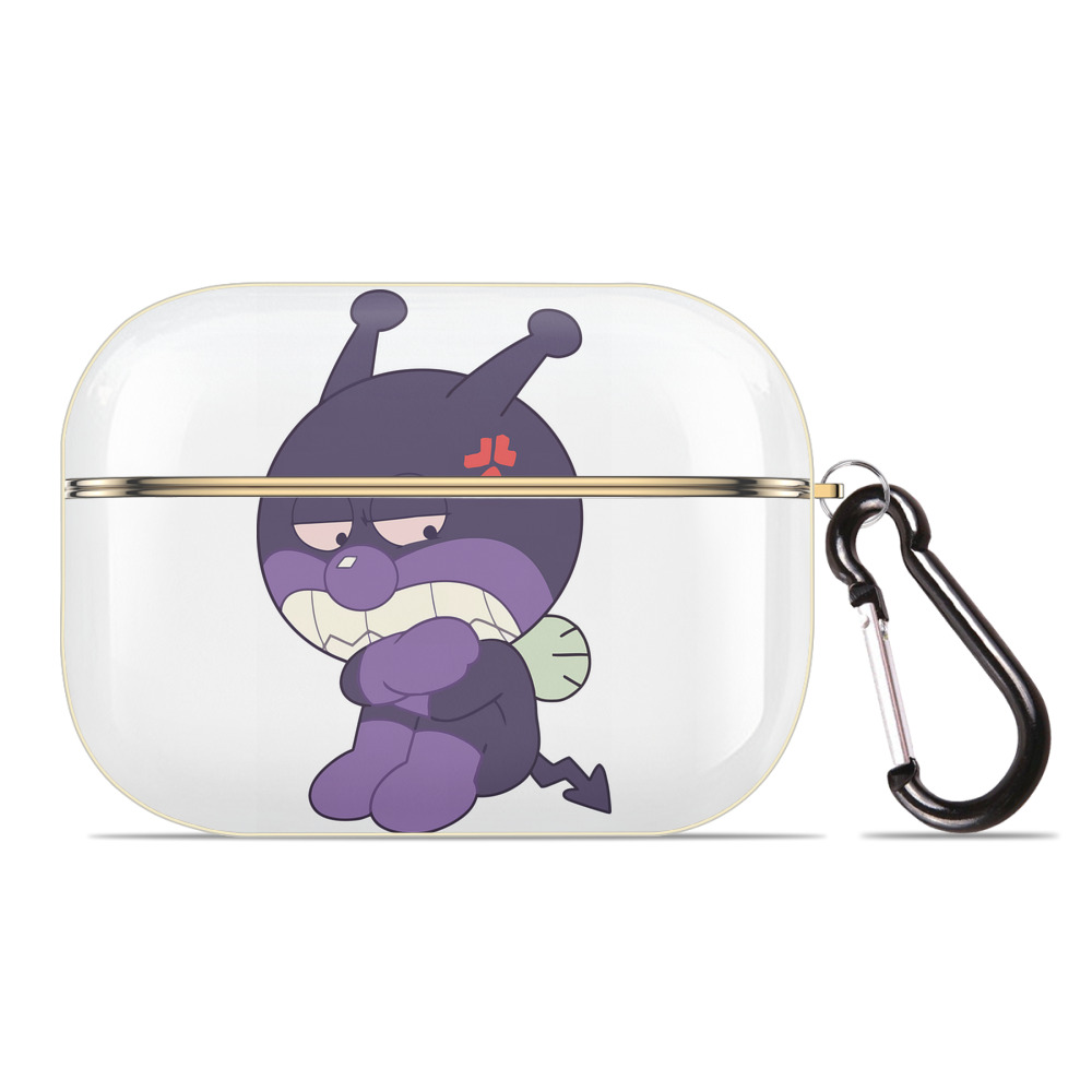 （画像用） アンパンマン Anpanman 【AirPods Pro用】ハードシェル保護ケース｜耐衝撃・防指紋・カラビナ付き商品仕様