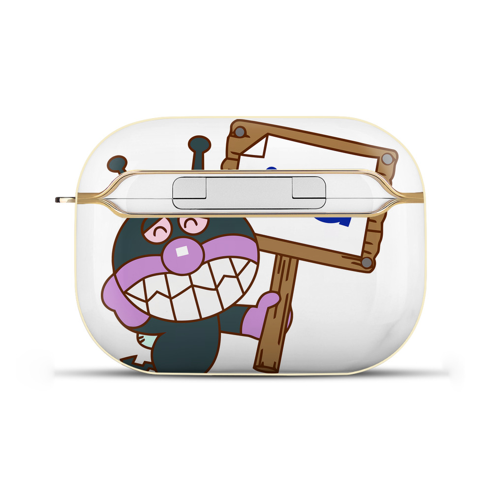 （画像用） アンパンマン Anpanman 【AirPods Pro用】ハードシェル保護ケース｜耐衝撃・防指紋・カラビナ付き商品仕様