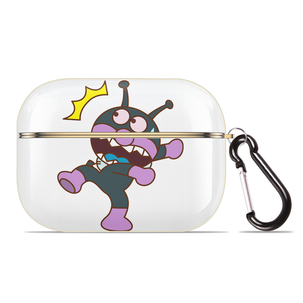 （画像用） アンパンマン Anpanman 【AirPods Pro用】ハードシェル保護ケース｜耐衝撃・防指紋・カラビナ付き商品仕様