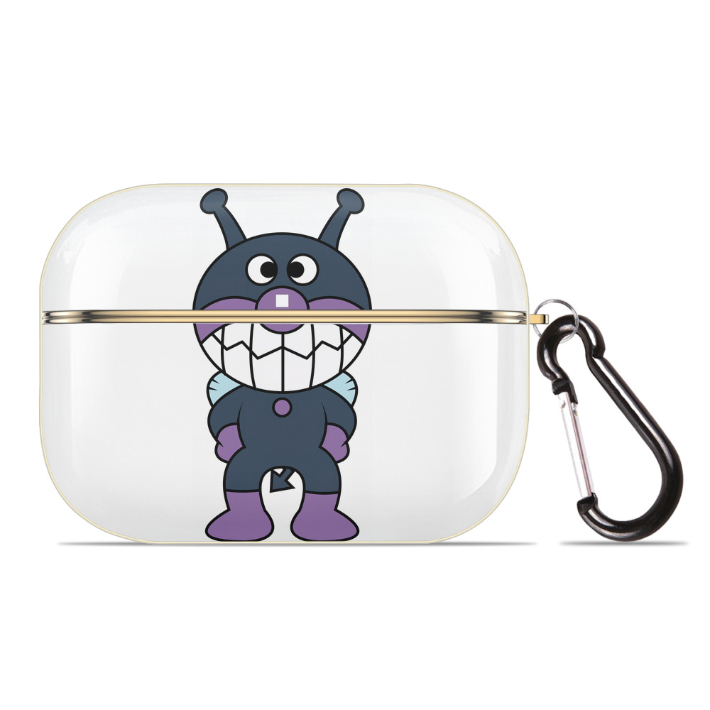 （画像用） アンパンマン Anpanman 【AirPods Pro用】ハードシェル保護ケース｜耐衝撃・防指紋・カラビナ付き商品仕様