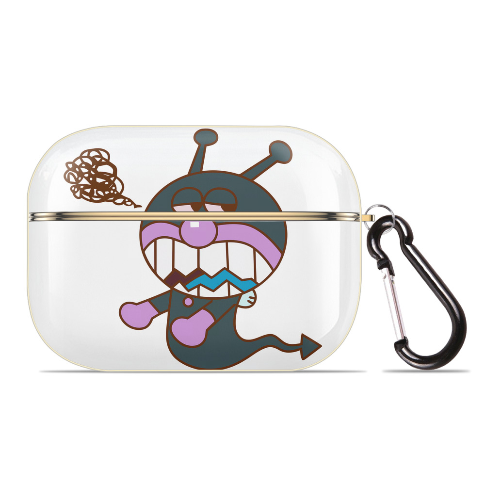（画像用） アンパンマン Anpanman 【AirPods Pro用】ハードシェル保護ケース｜耐衝撃・防指紋・カラビナ付き商品仕様