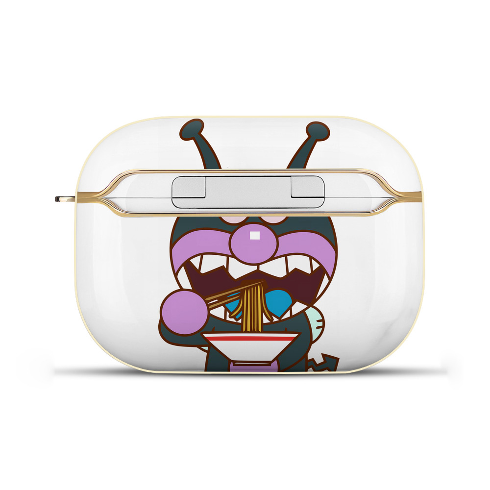 （画像用） アンパンマン Anpanman 【AirPods Pro用】ハードシェル保護ケース｜耐衝撃・防指紋・カラビナ付き商品仕様