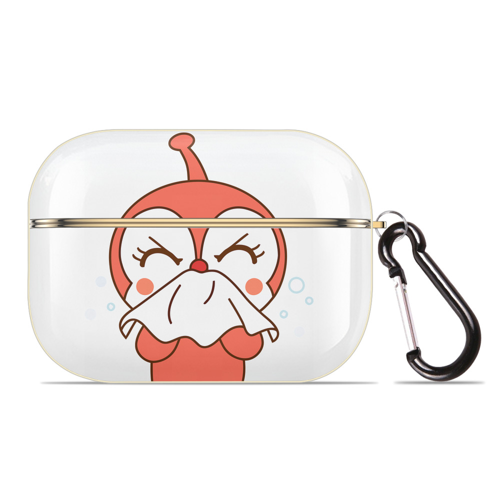 （画像用） アンパンマン Anpanman 【AirPods Pro用】ハードシェル保護ケース｜耐衝撃・防指紋・カラビナ付き商品仕様
