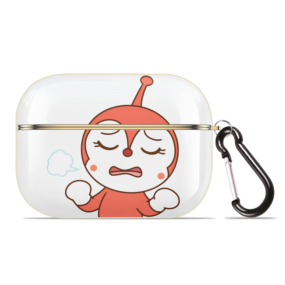（画像用） アンパンマン Anpanman 【AirPods Pro用】ハードシェル保護ケース｜耐衝撃・防指紋・カラビナ付き商品仕様