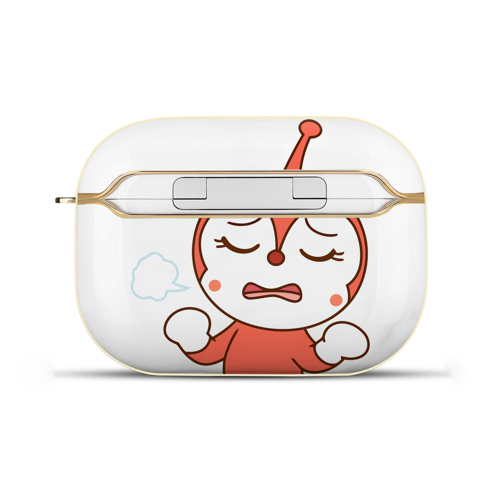 （画像用） アンパンマン Anpanman 【AirPods Pro用】ハードシェル保護ケース｜耐衝撃・防指紋・カラビナ付き商品仕様